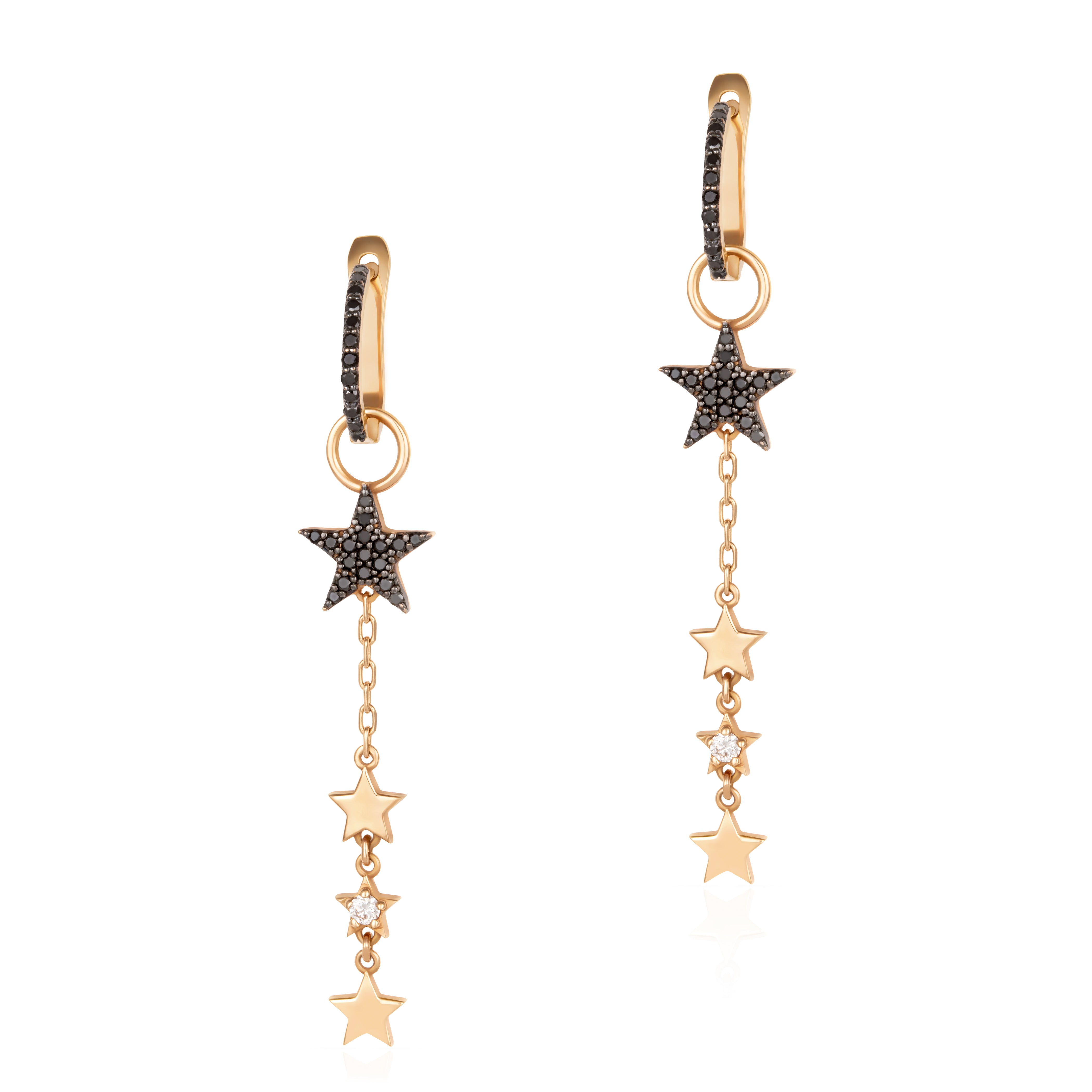 DANGLING STAR HOOP