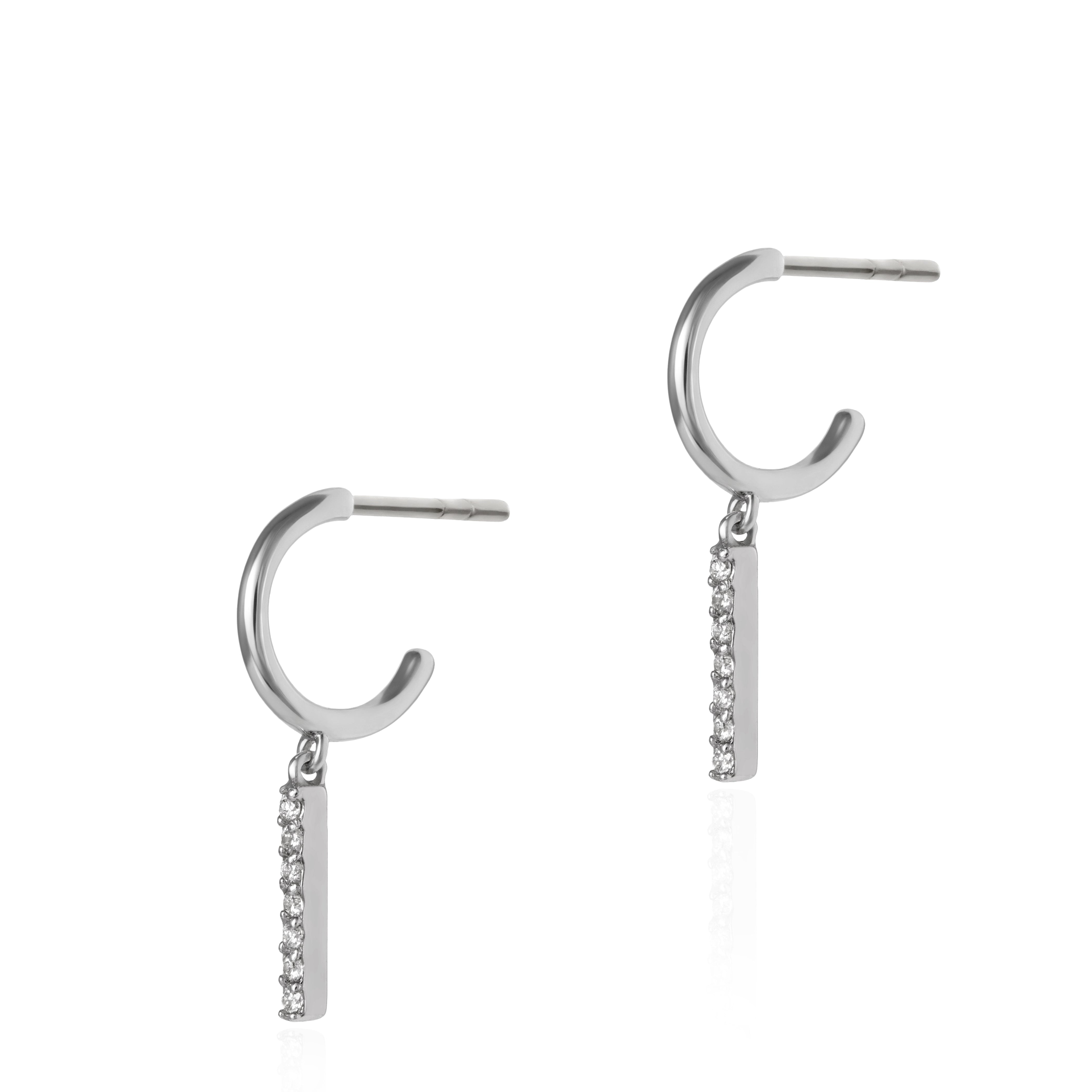 MINI WHITE LINE HOOP