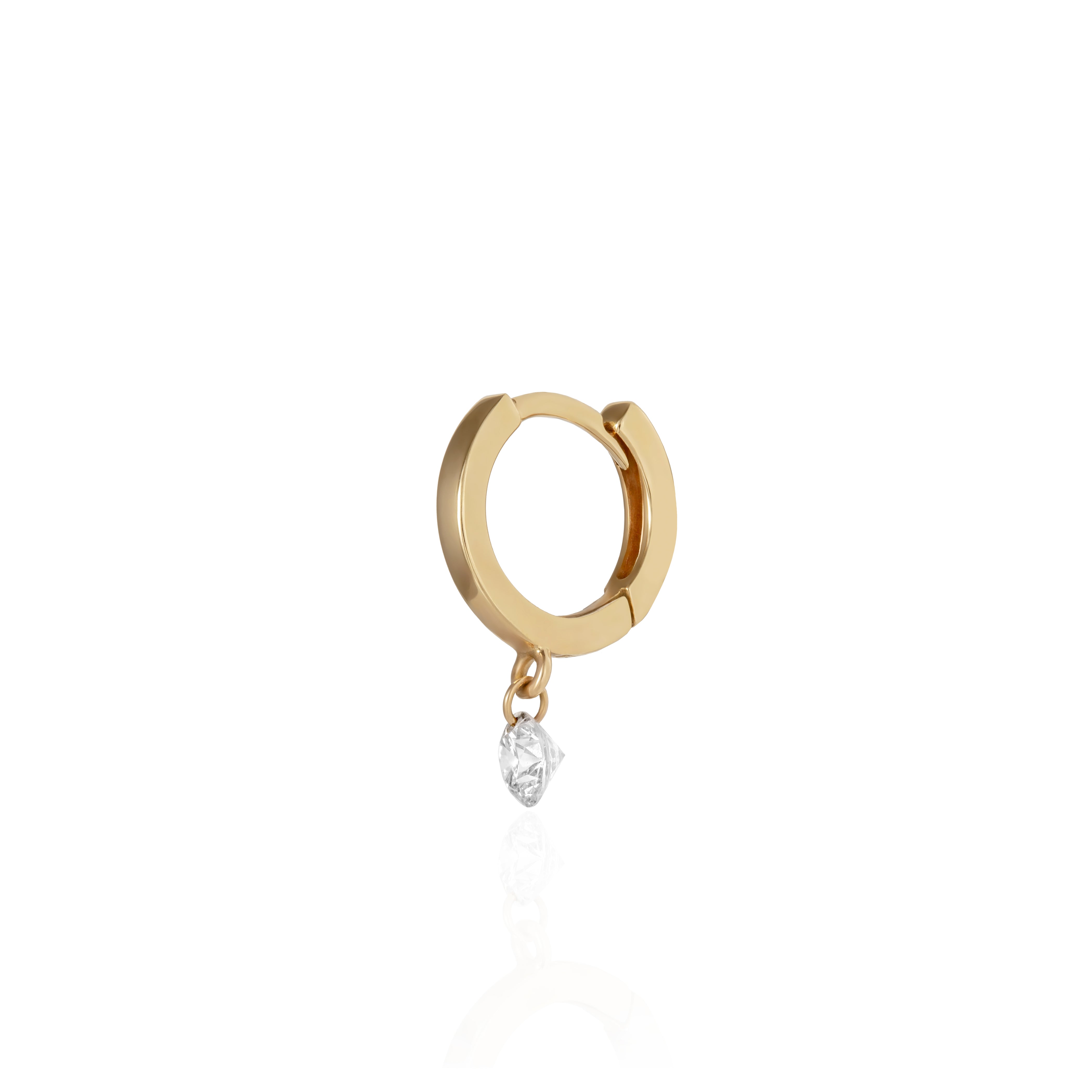 VIRGIN DIAMOND HOOPS