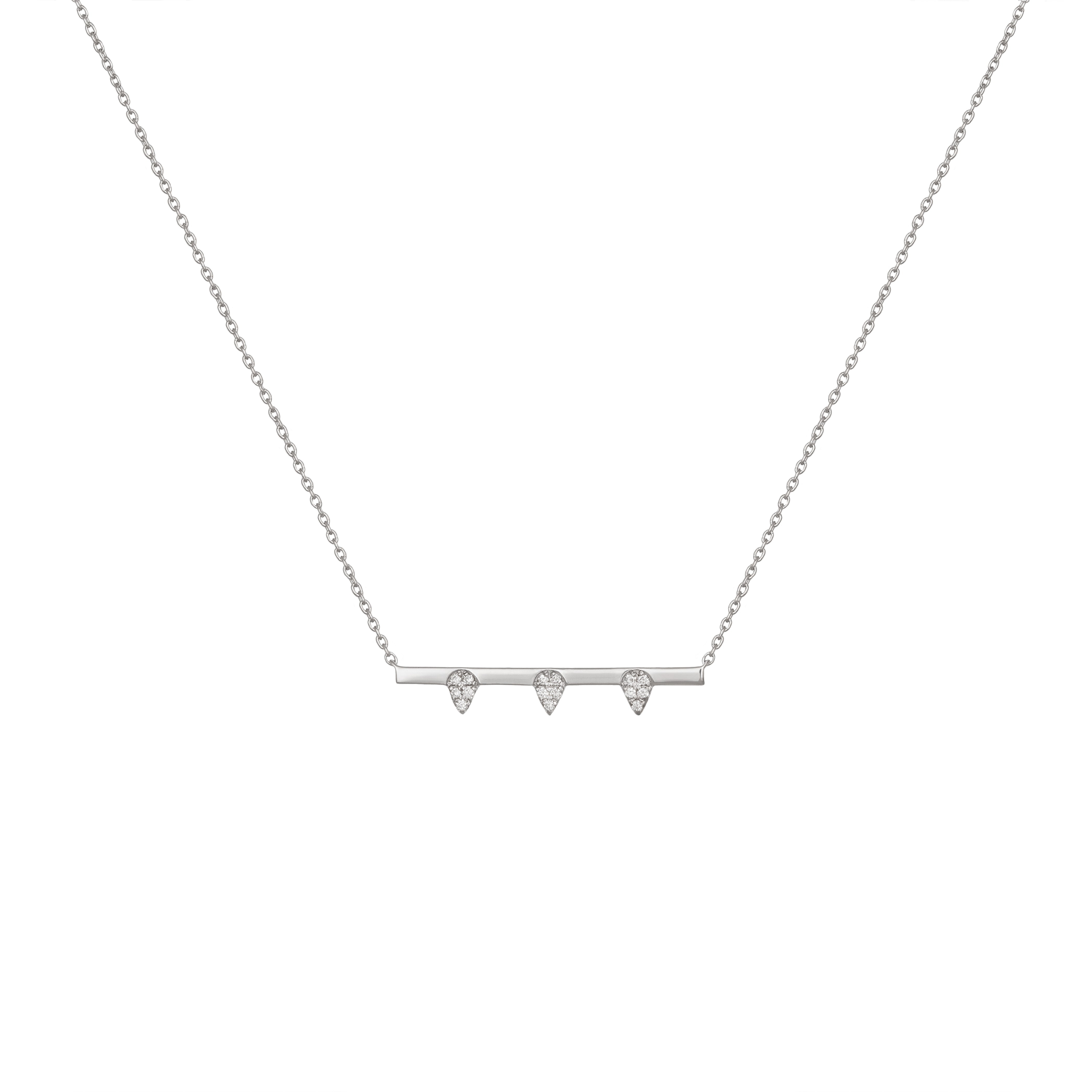 LINE WITH TRIPLE TRIANGLE