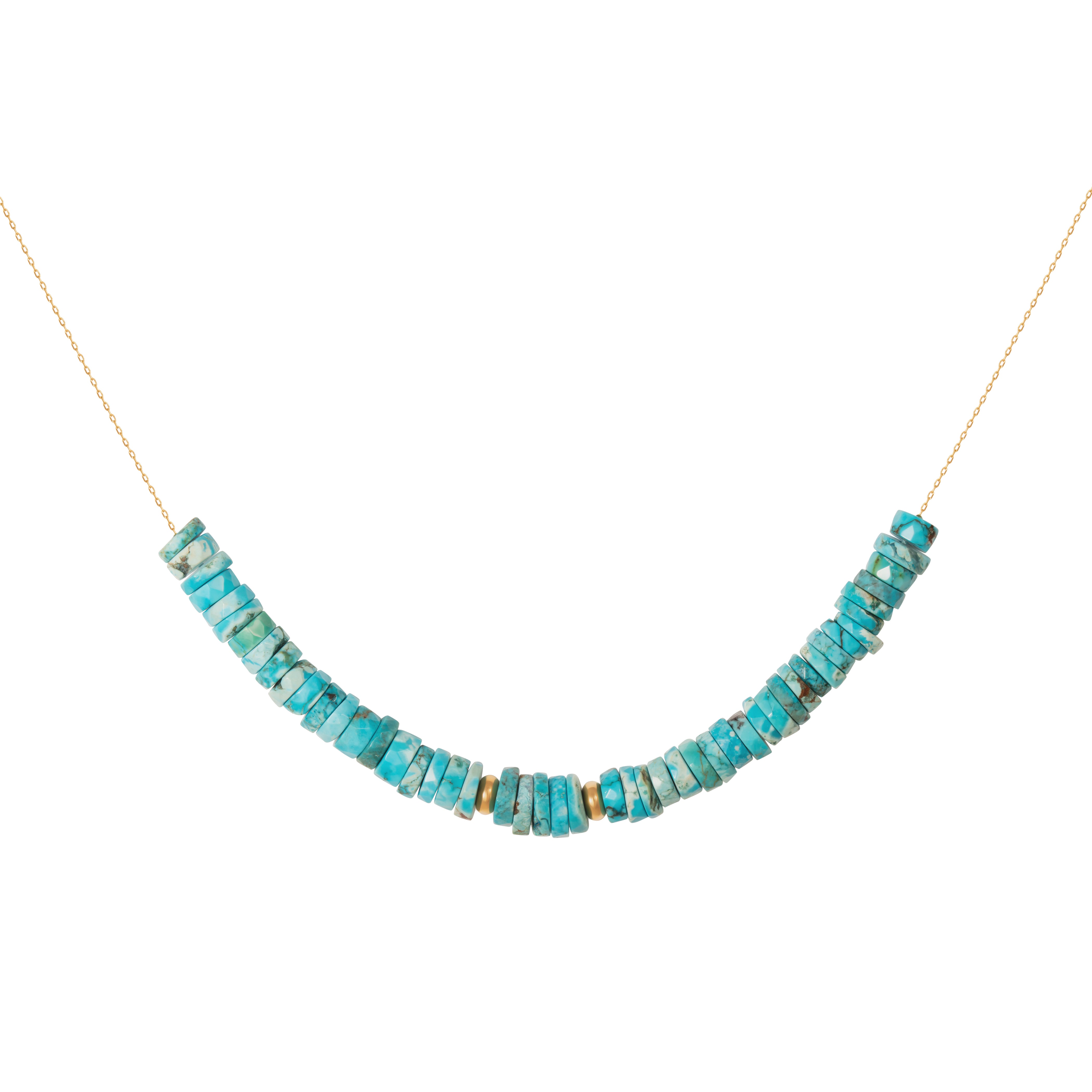 SHORT BULKY TURQUOISE CORN