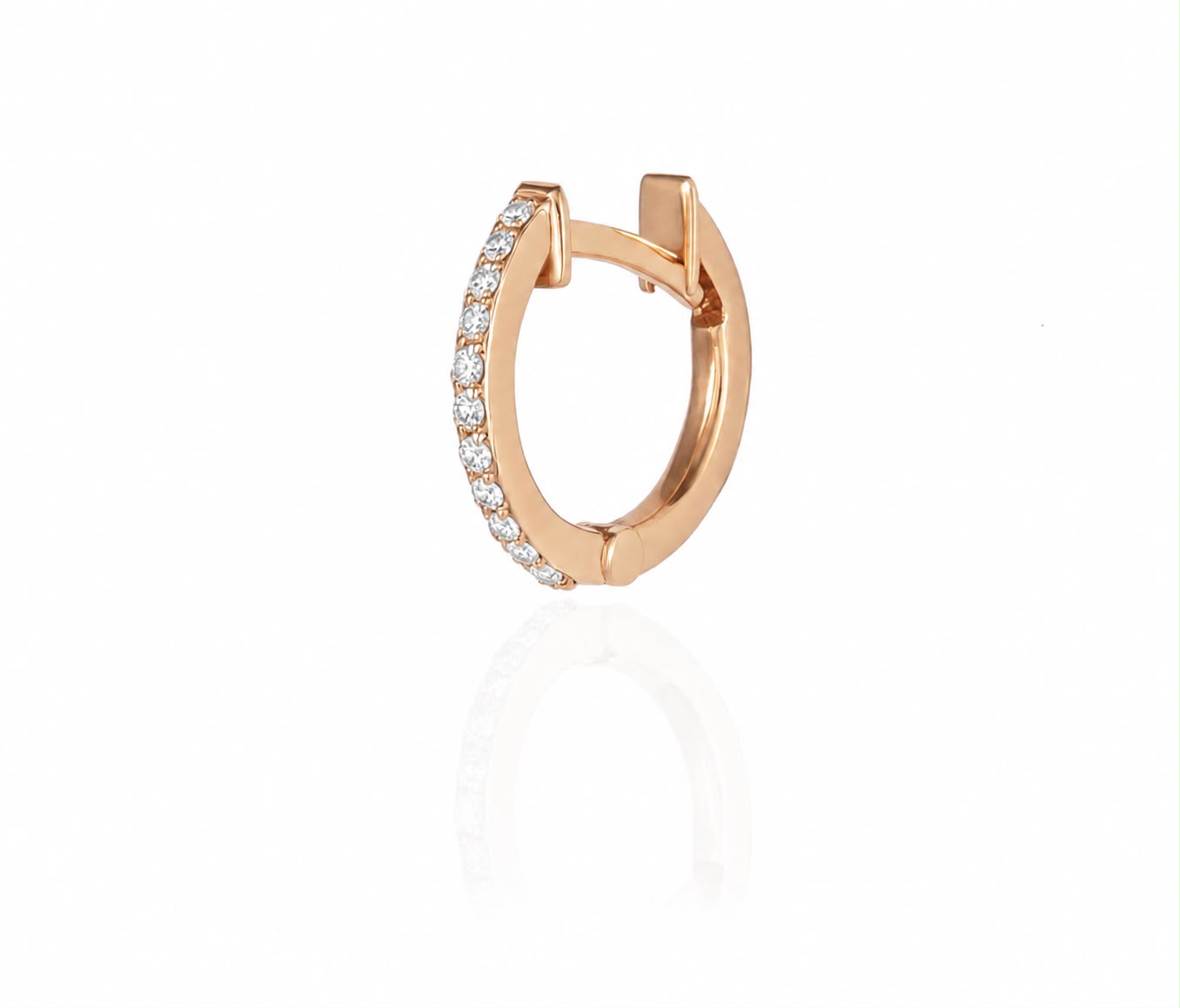 MEDIUM WHITE HOOP