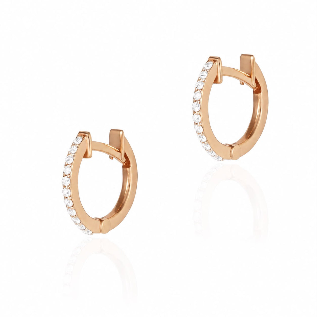 MEDIUM WHITE HOOP
