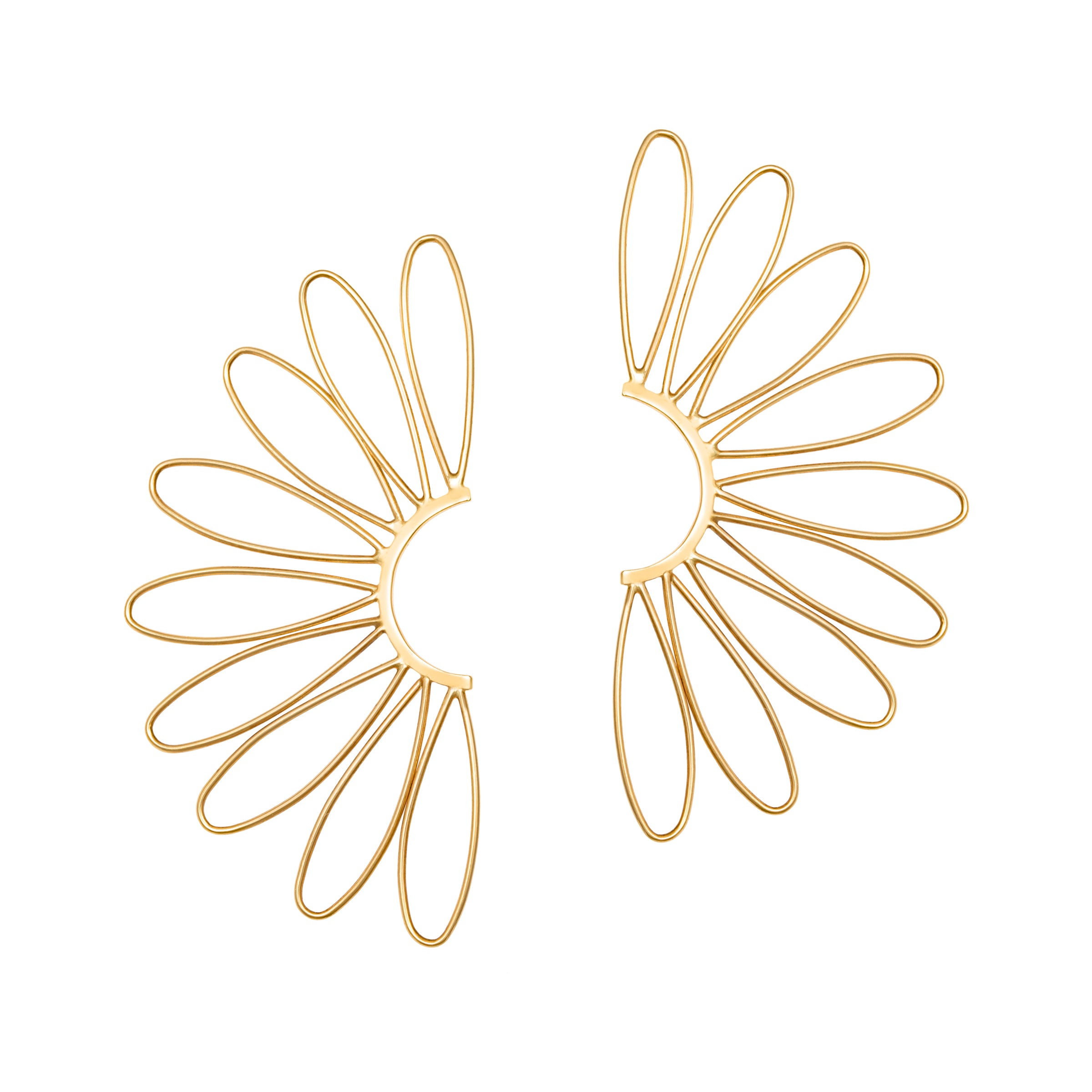 SUNFLOWER EARRING
