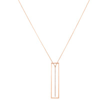 Load image into Gallery viewer, STRAIGHT LINE NECKLACE
