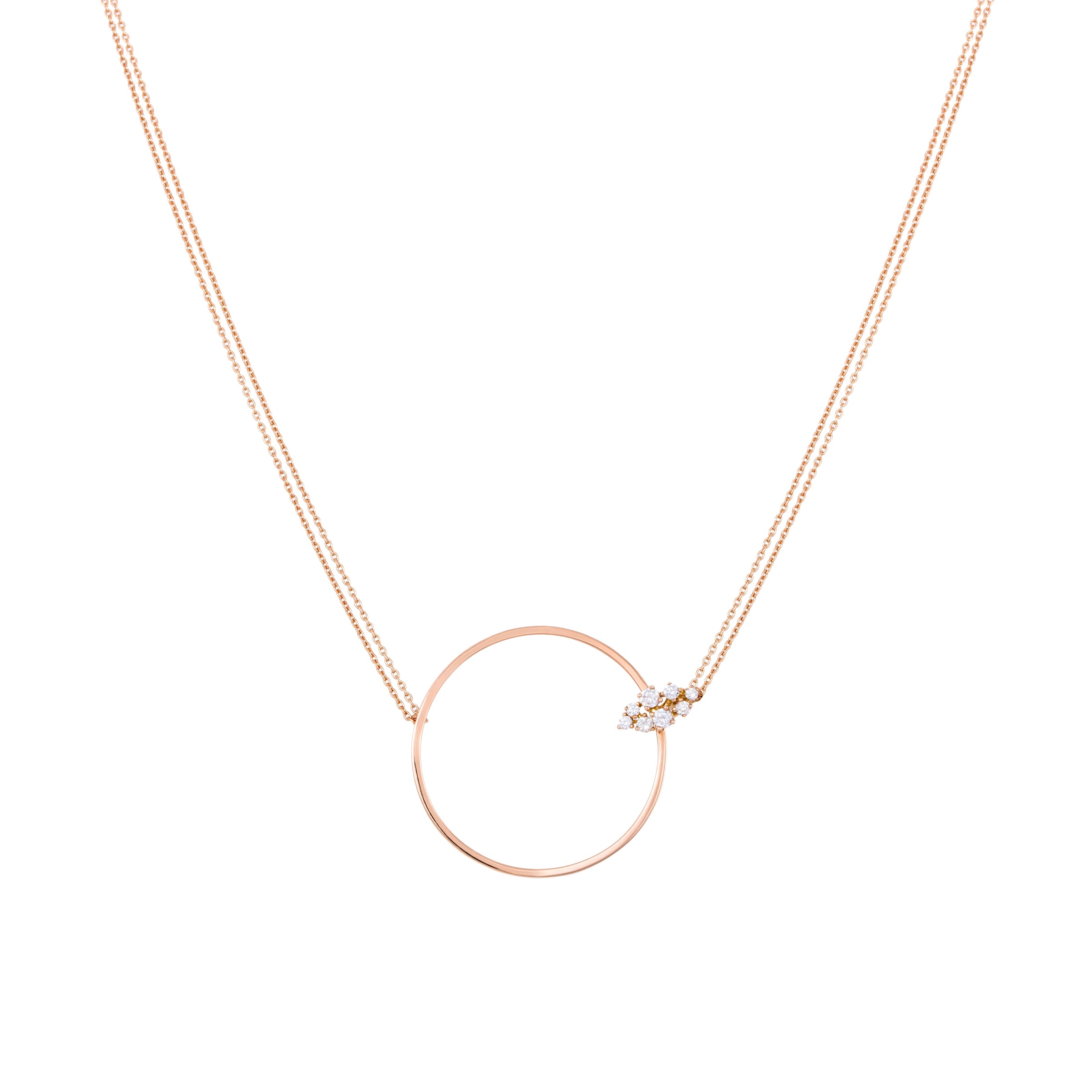 CIRCLE DOT NECKLACE