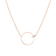 Load image into Gallery viewer, CIRCLE DOT NECKLACE
