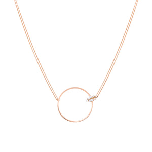 CIRCLE DOT NECKLACE