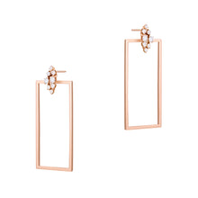 Load image into Gallery viewer, SQUARE DOT EARRINGS

