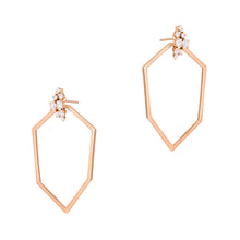 Laden Sie das Bild in den Galerie-Viewer, OCTAGON DOT EARRINGS
