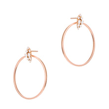 Carica l&#39;immagine nel visualizzatore di Gallery, CIRCLE DOT EARRINGS
