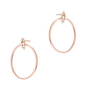 CIRCLE DOT EARRINGS