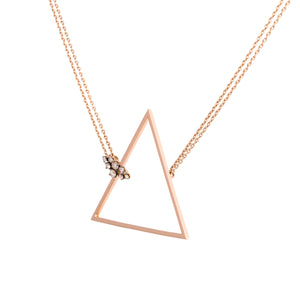 TRIANGLE DOT NECKLACE