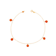 Laden Sie das Bild in den Galerie-Viewer, CORAL DROPS ANKLET

