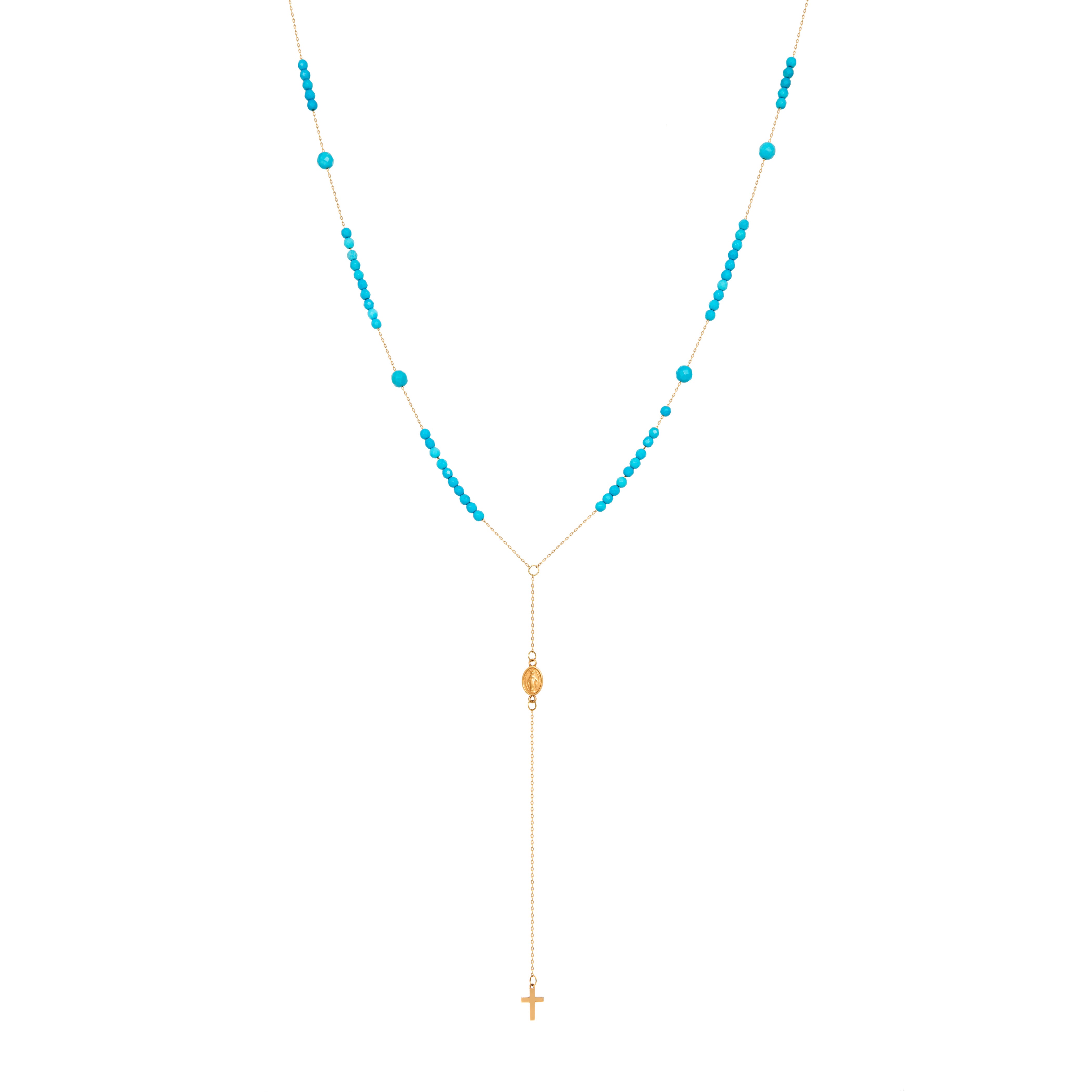 TURQUOISE ROSARY