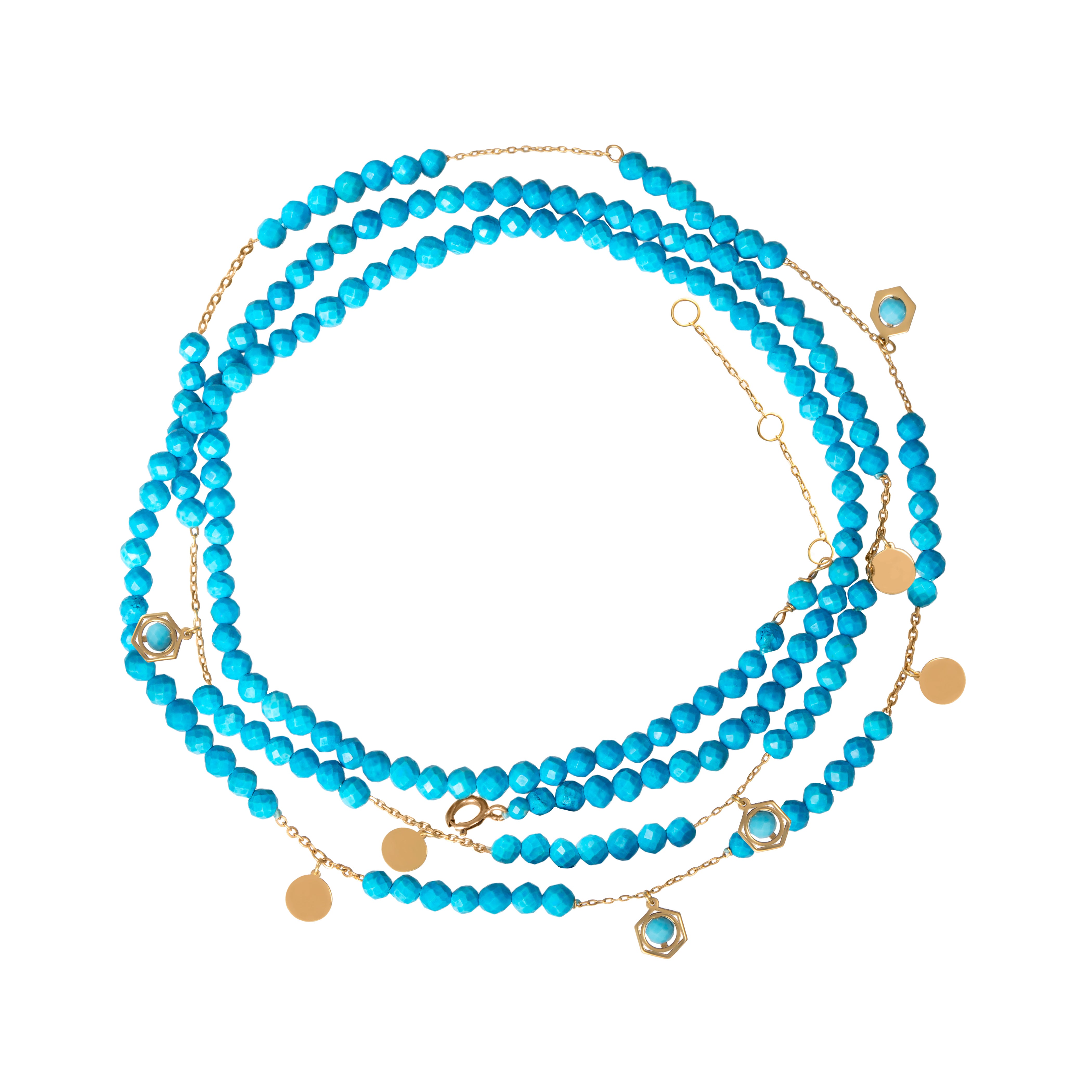 DROPS BLUE BRACELET