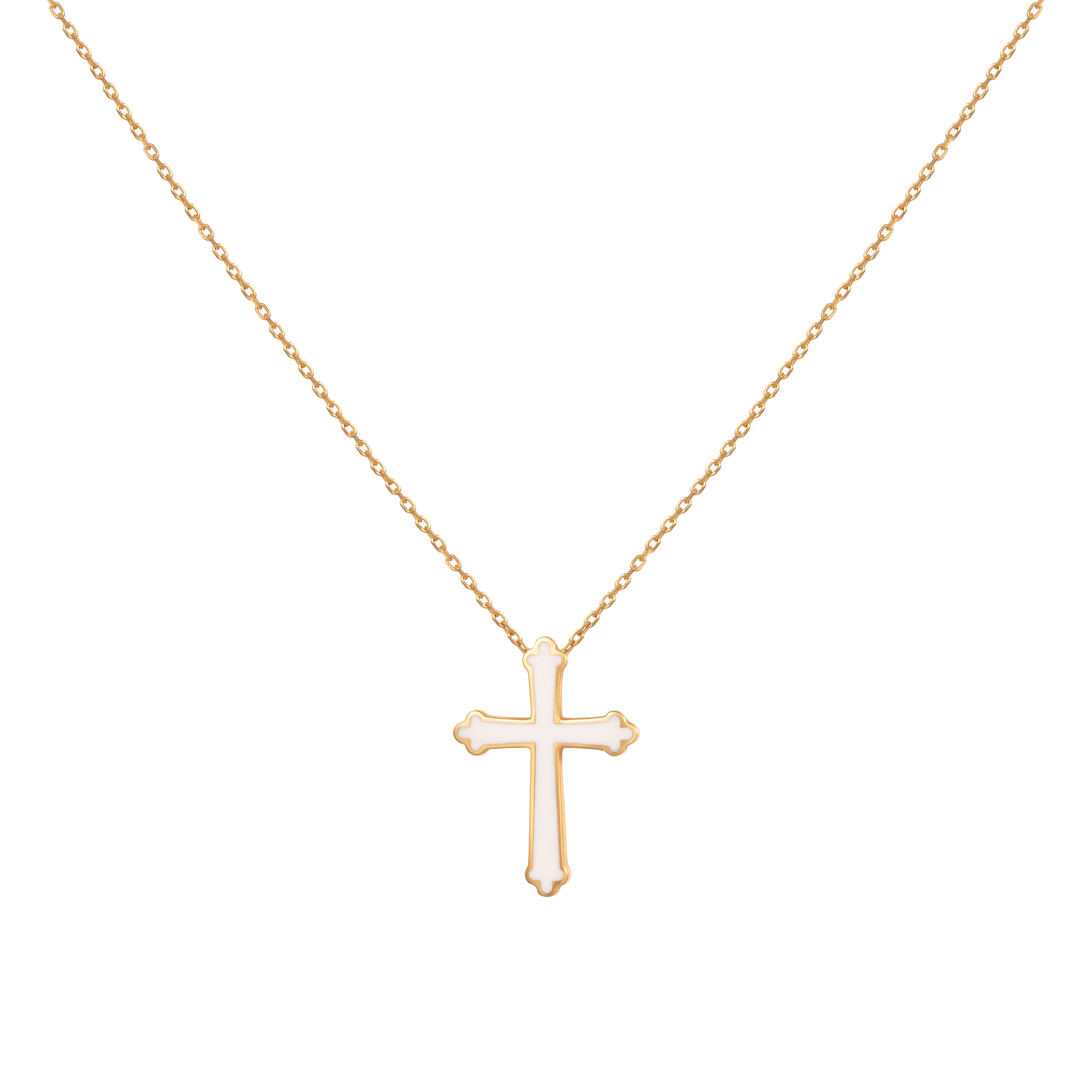 CROSS WHITE ENAMEL