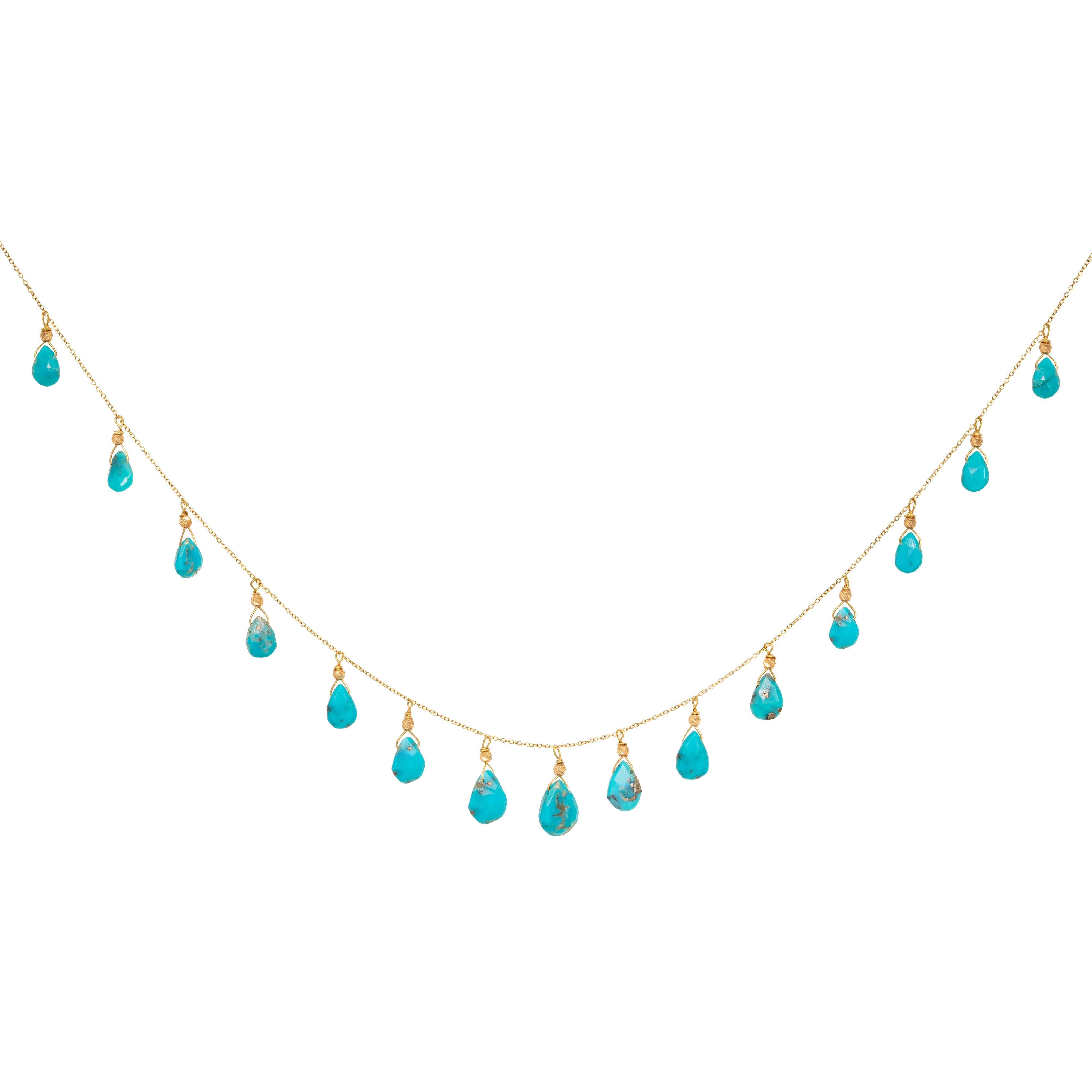 DROPS MULTI SMALL REAL TURQUOISE