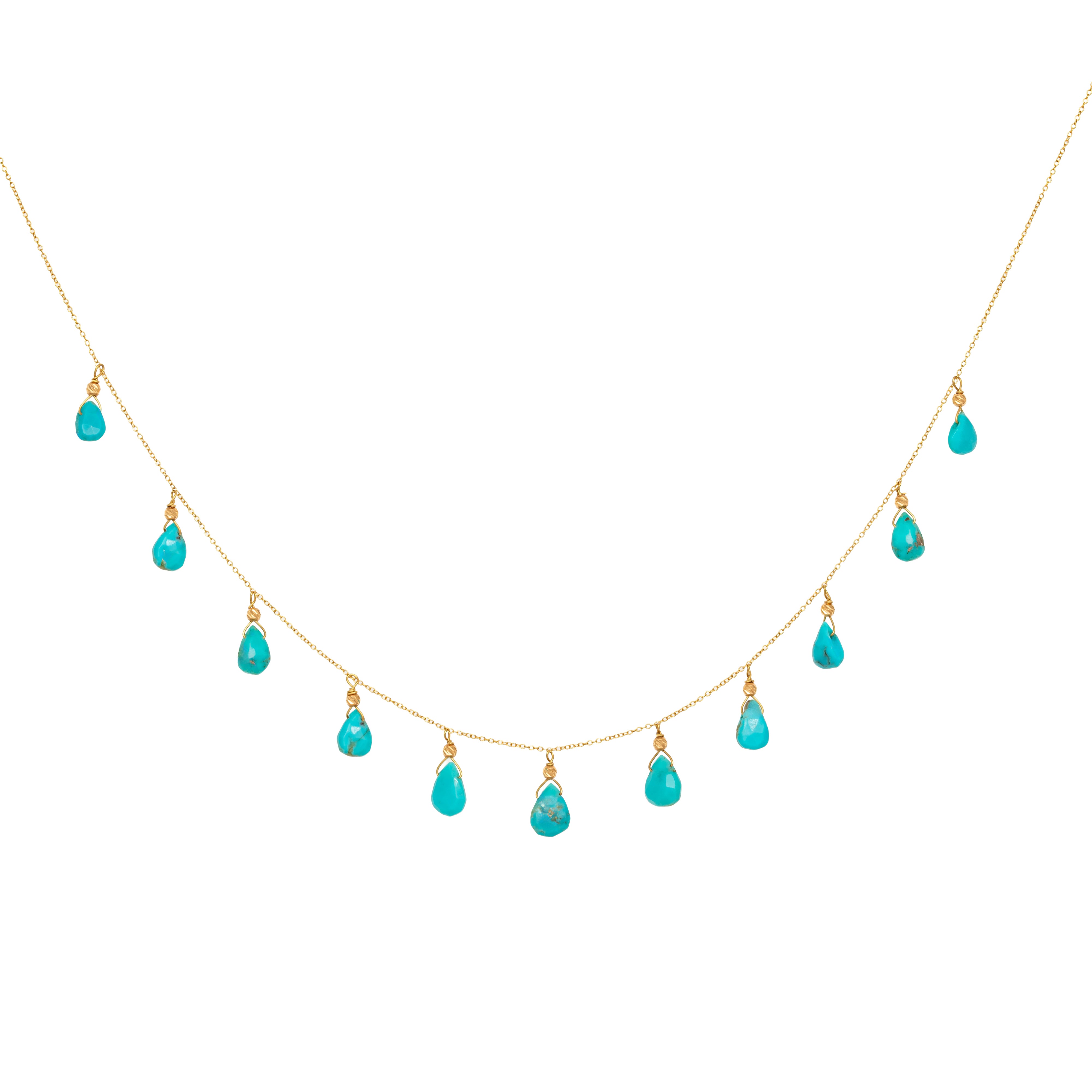 DROPS SMALL REAL TURQUOISE