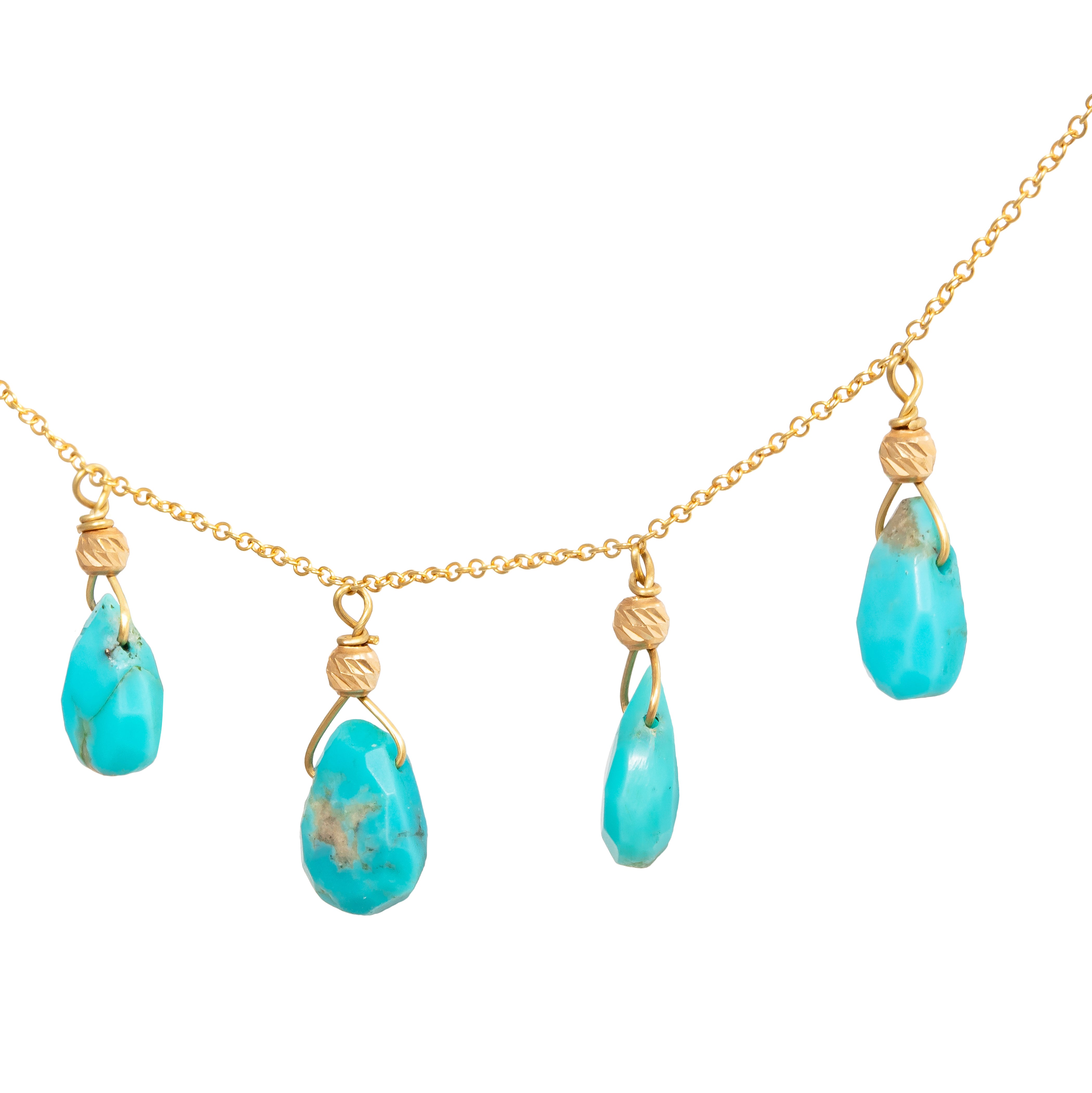 DROPS SMALL REAL TURQUOISE