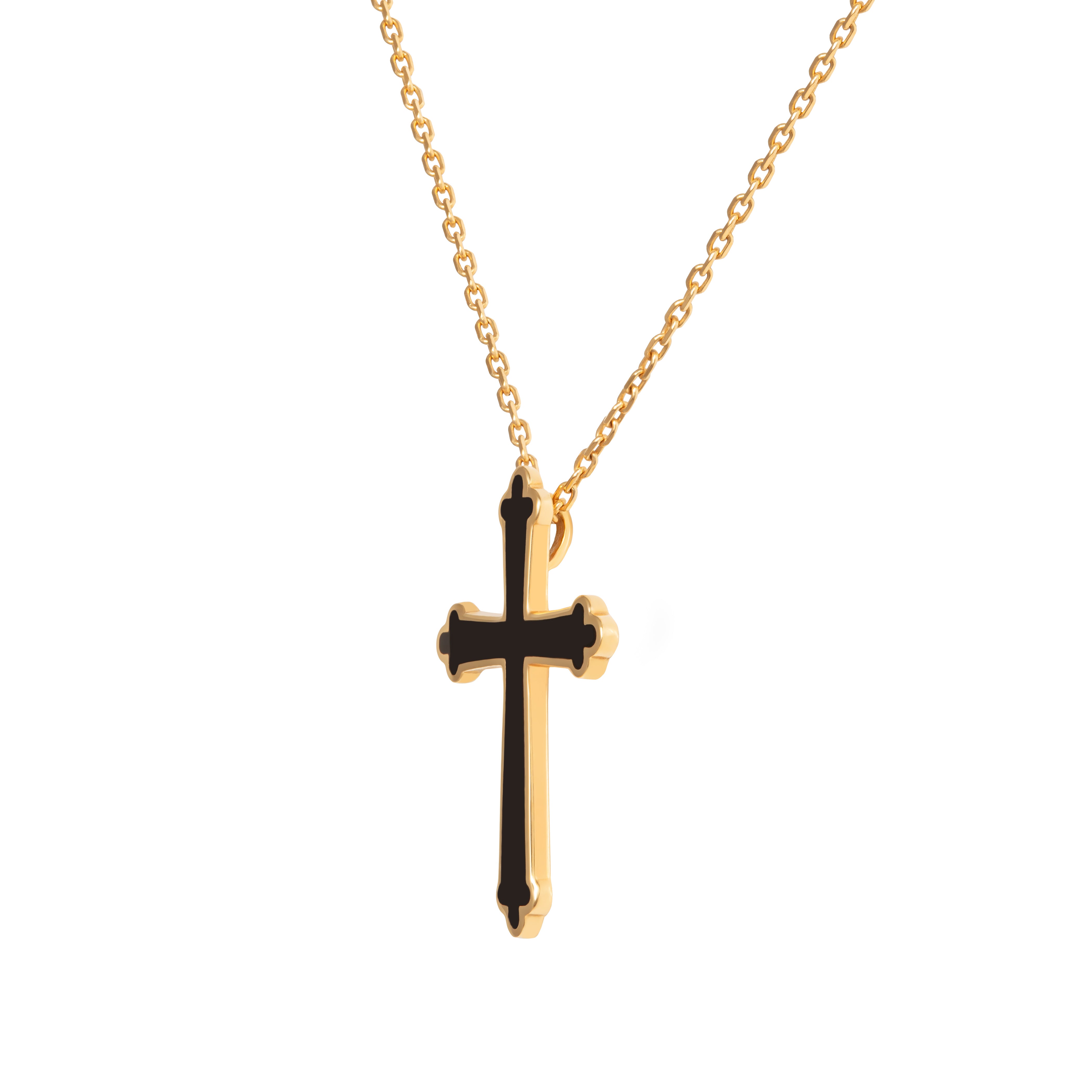 CROSS ENAMEL BLACK