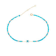 Laden Sie das Bild in den Galerie-Viewer, SMALL EYE MIXED ANKLET
