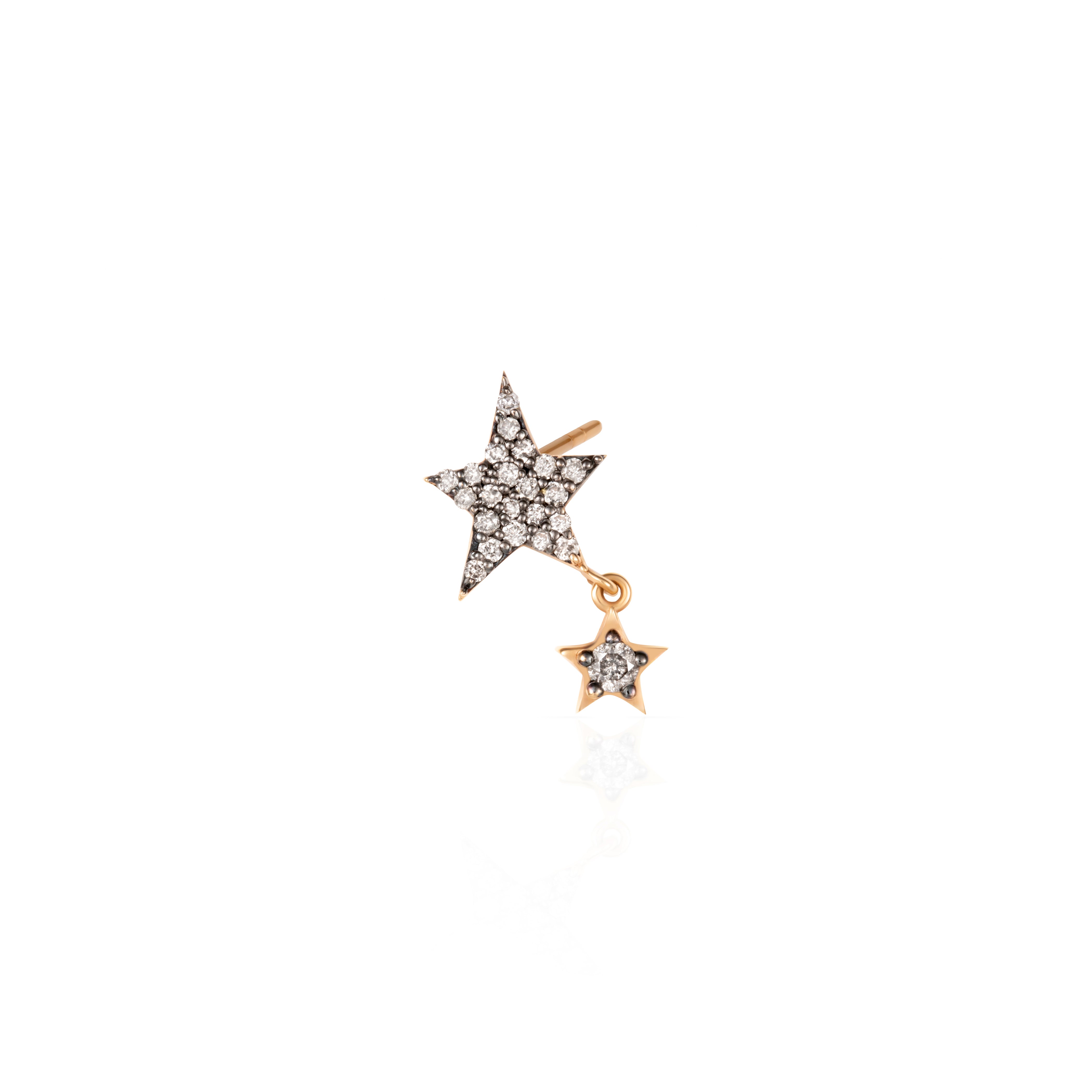 DANGLING GREY STAR