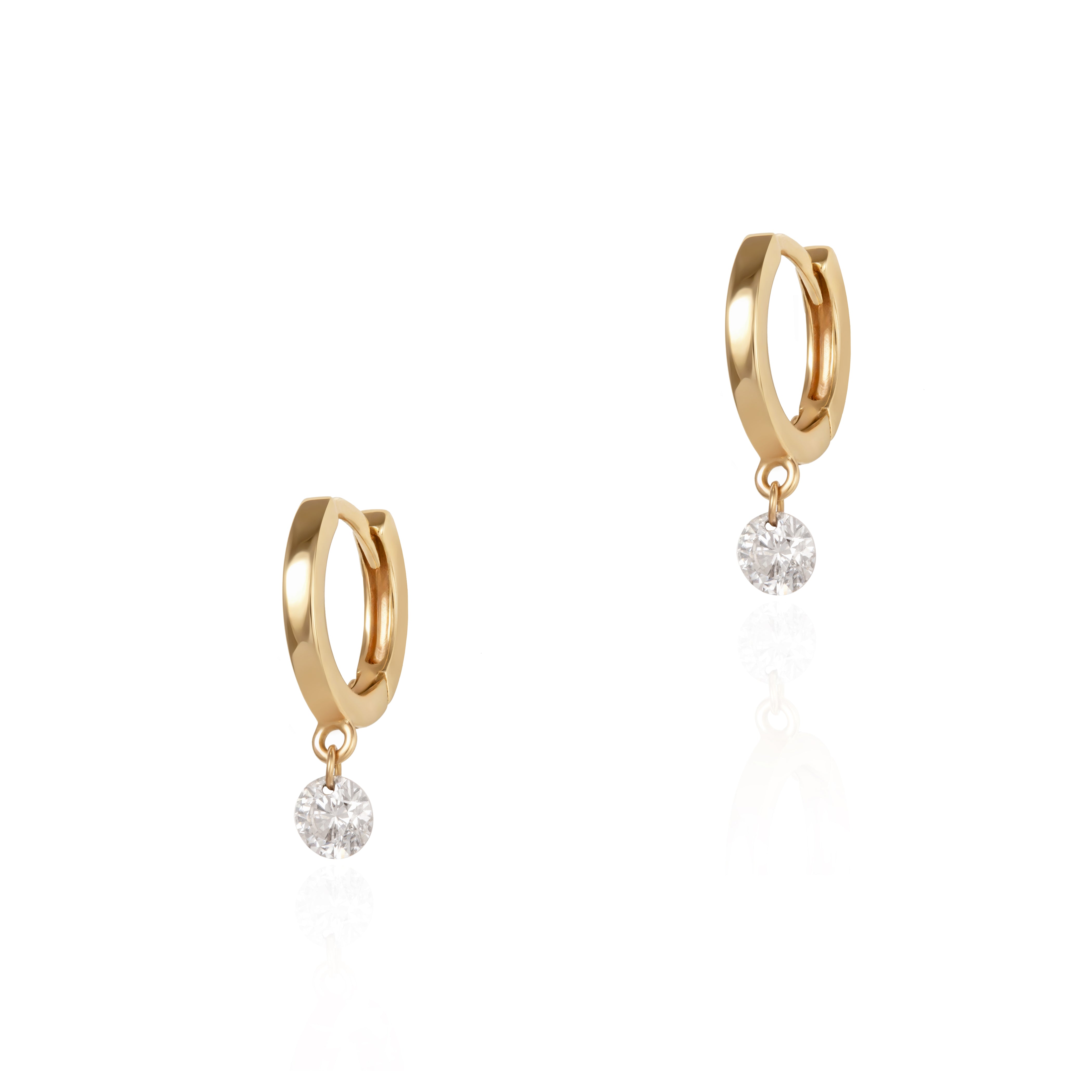 VIRGIN DIAMOND HOOPS