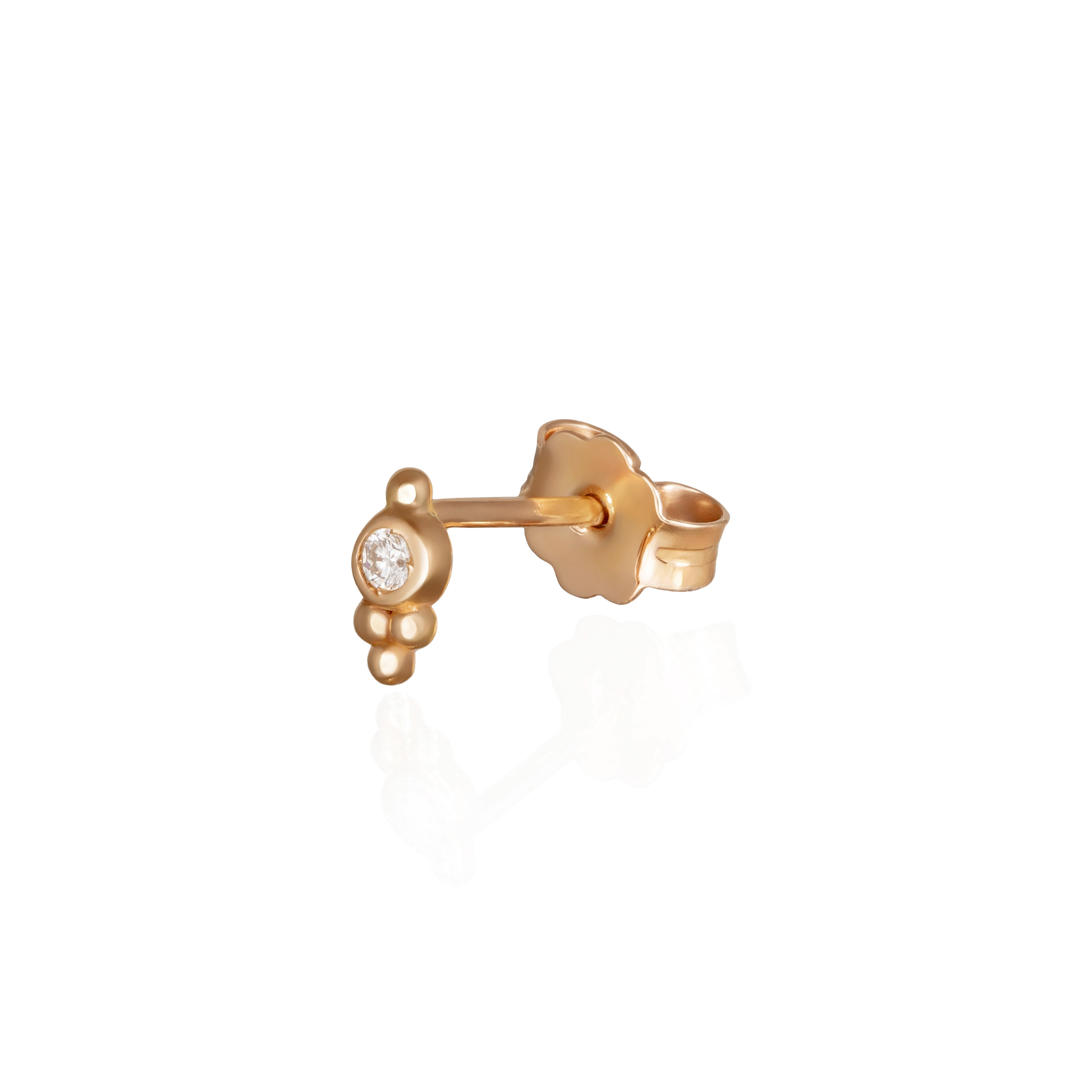 3 GOLD DOTS STUDD