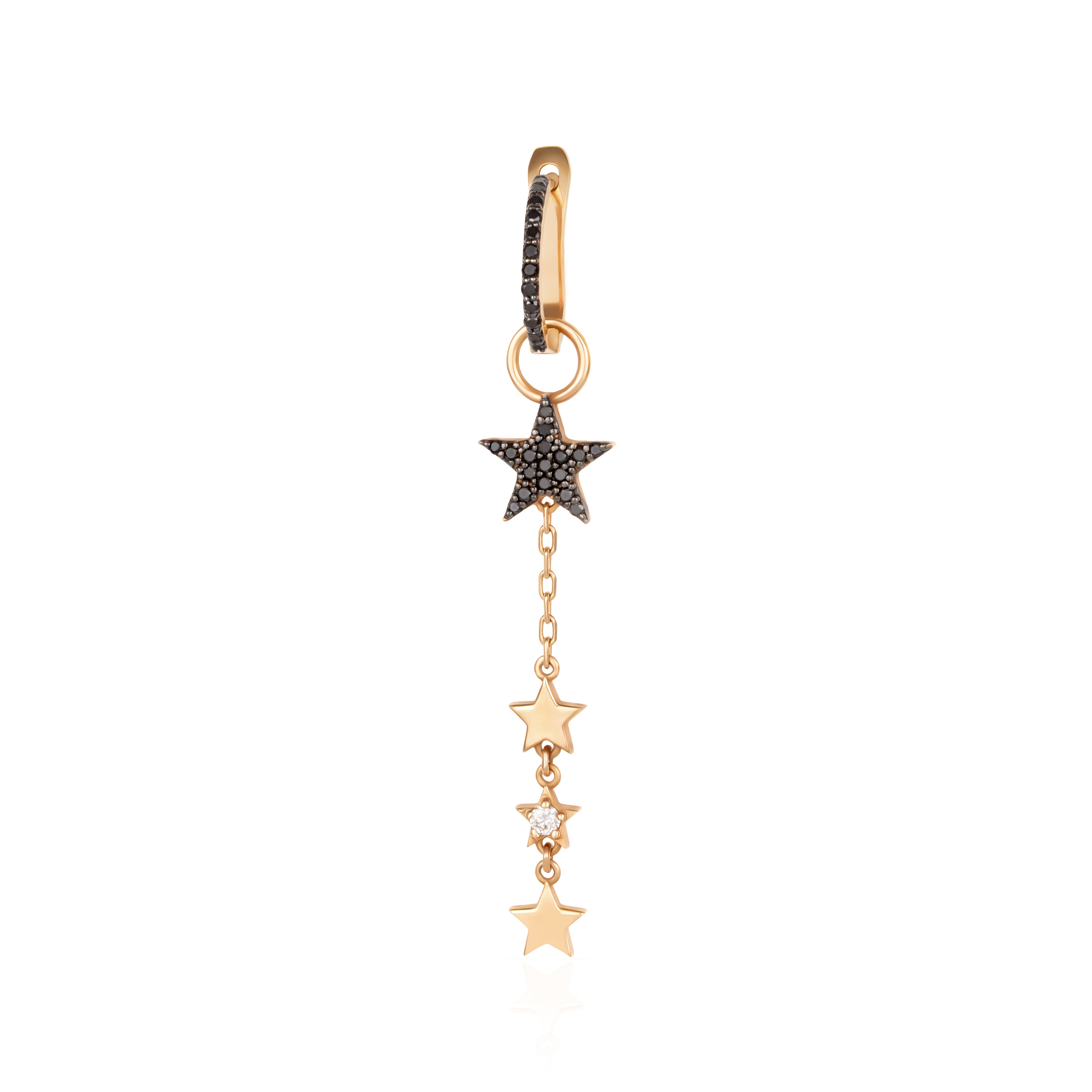 DANGLING STAR HOOP