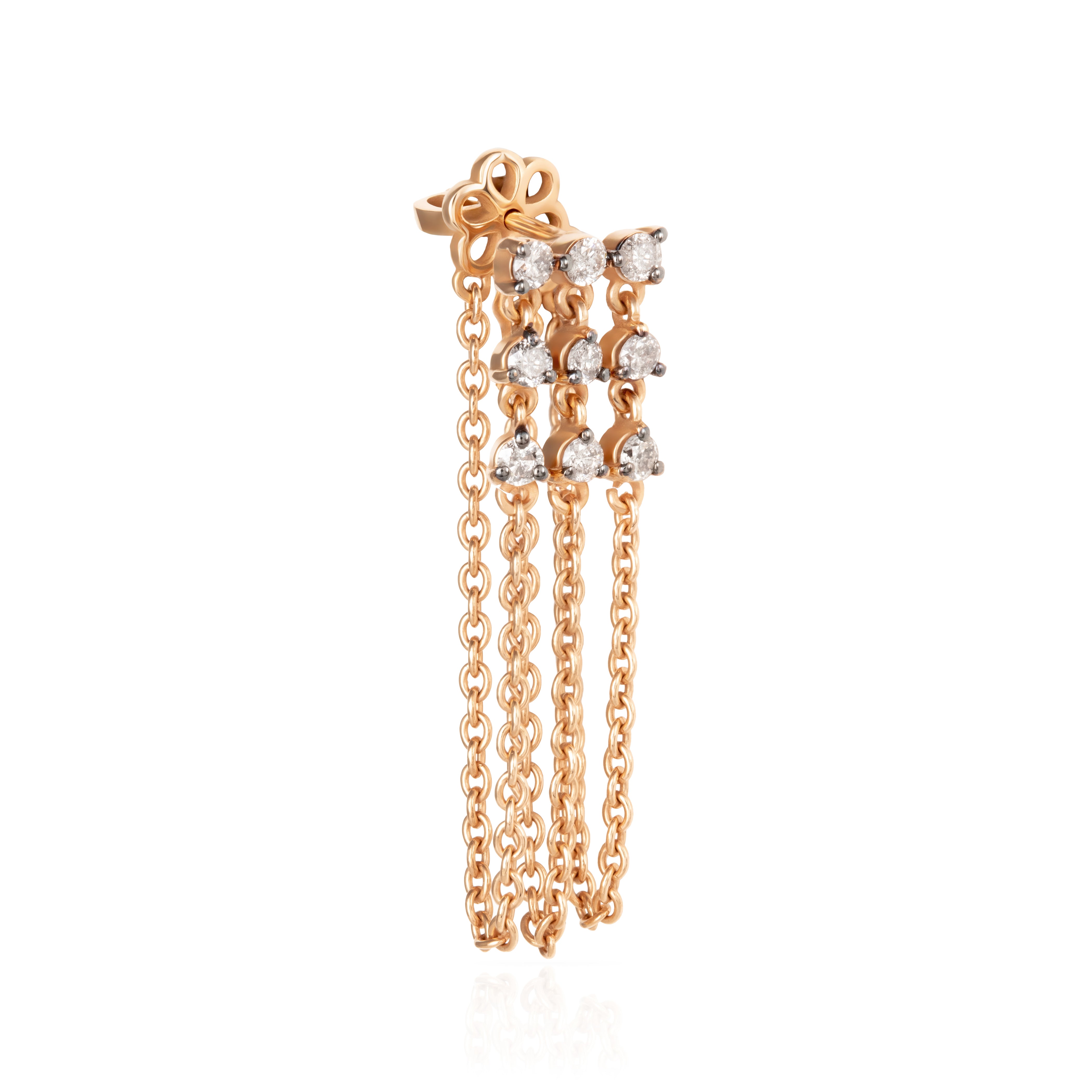 DANGLING CHAIN EARRING