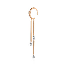 Load image into Gallery viewer, DOUBLE LINES EARCUFF
