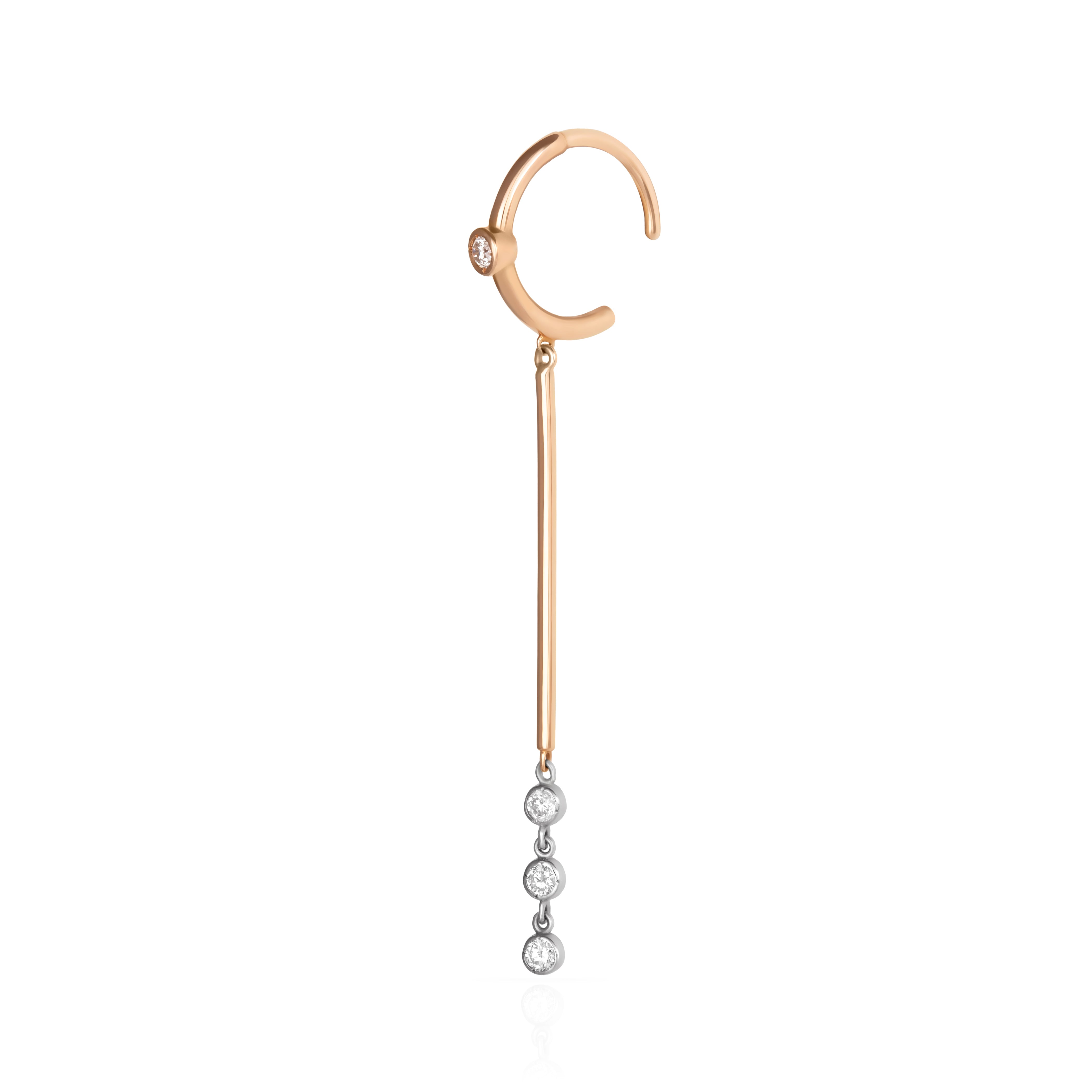 SINGLE LINE EARCUFF