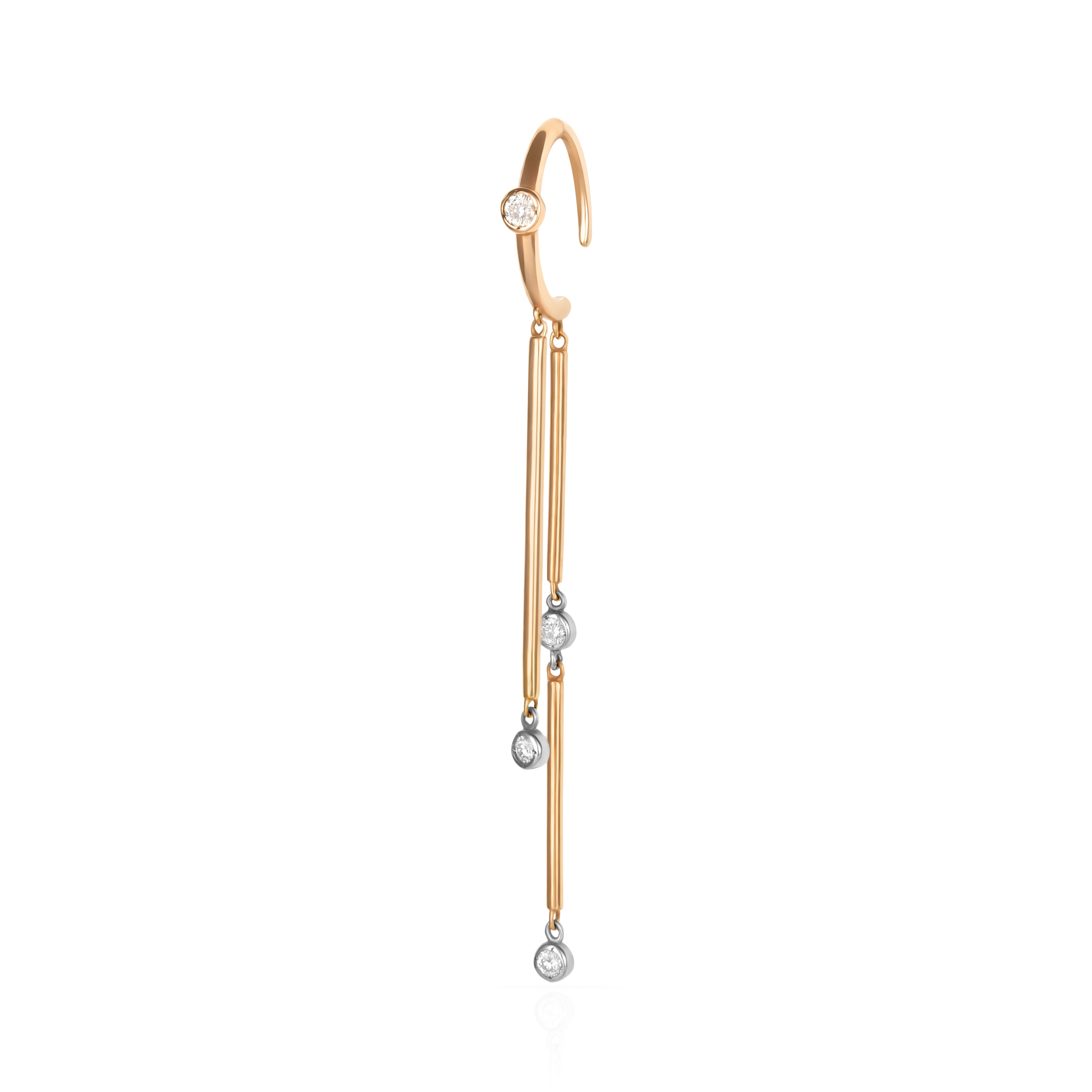 DOUBLE LINES EARCUFF