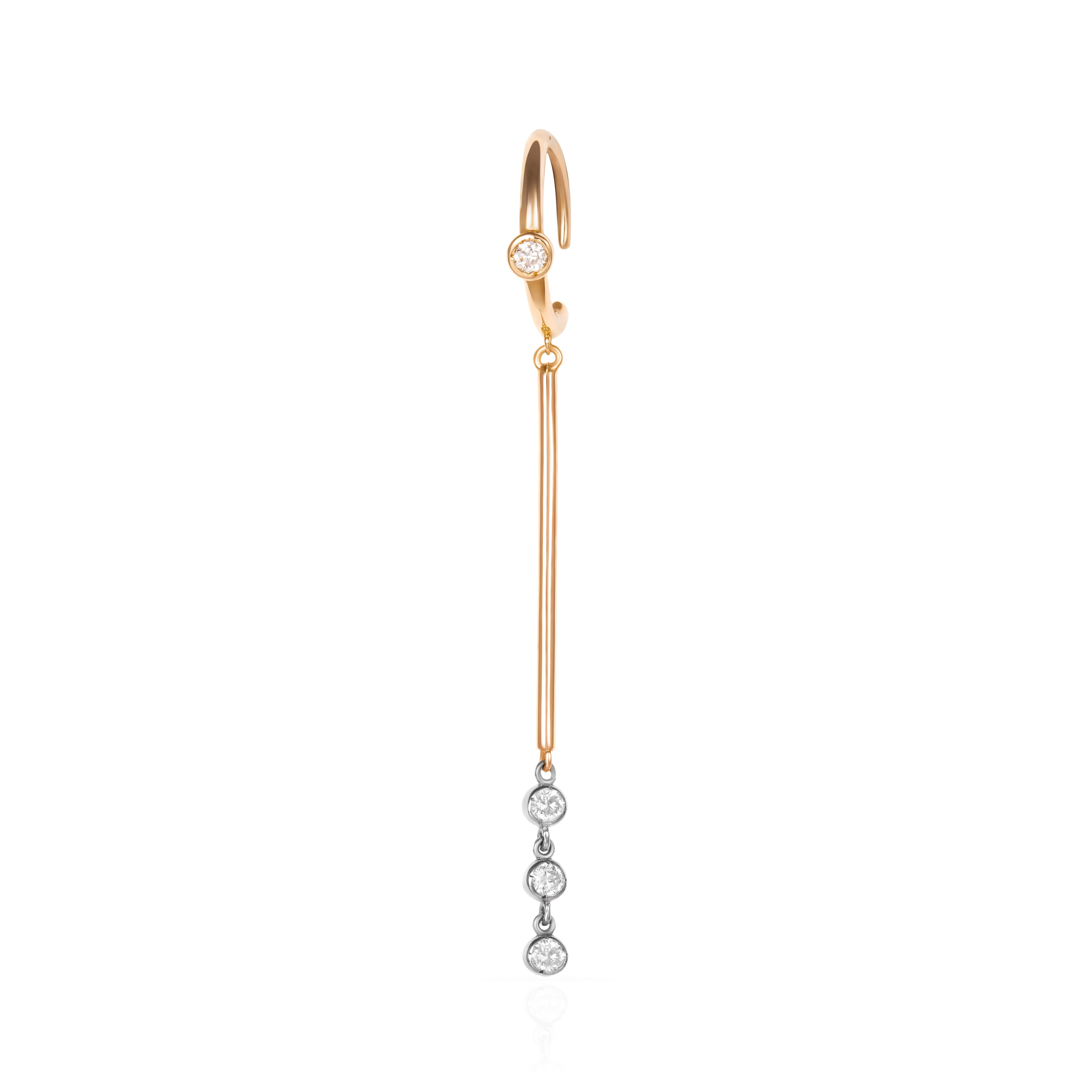 SINGLE LINE EARCUFF