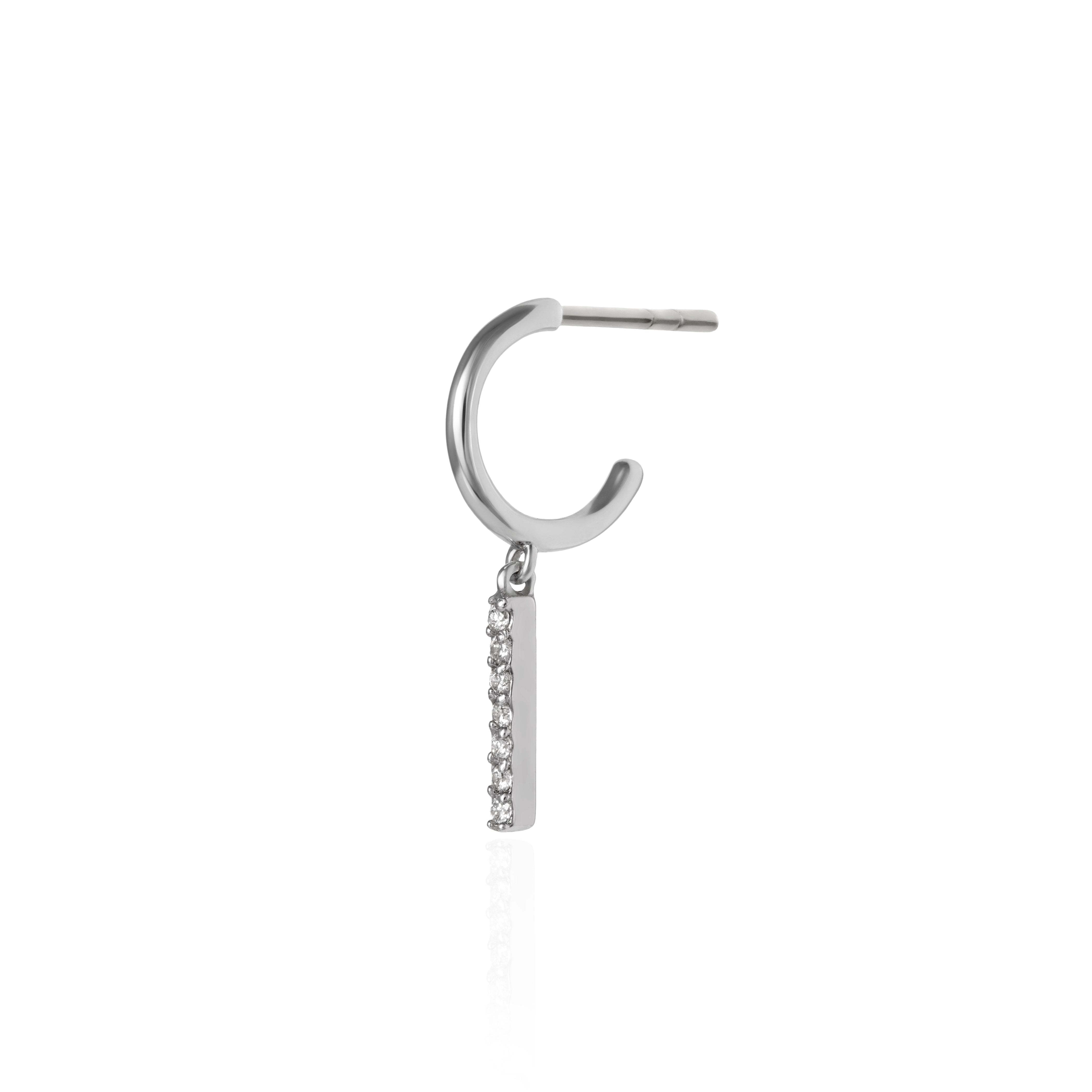 MINI WHITE LINE HOOP