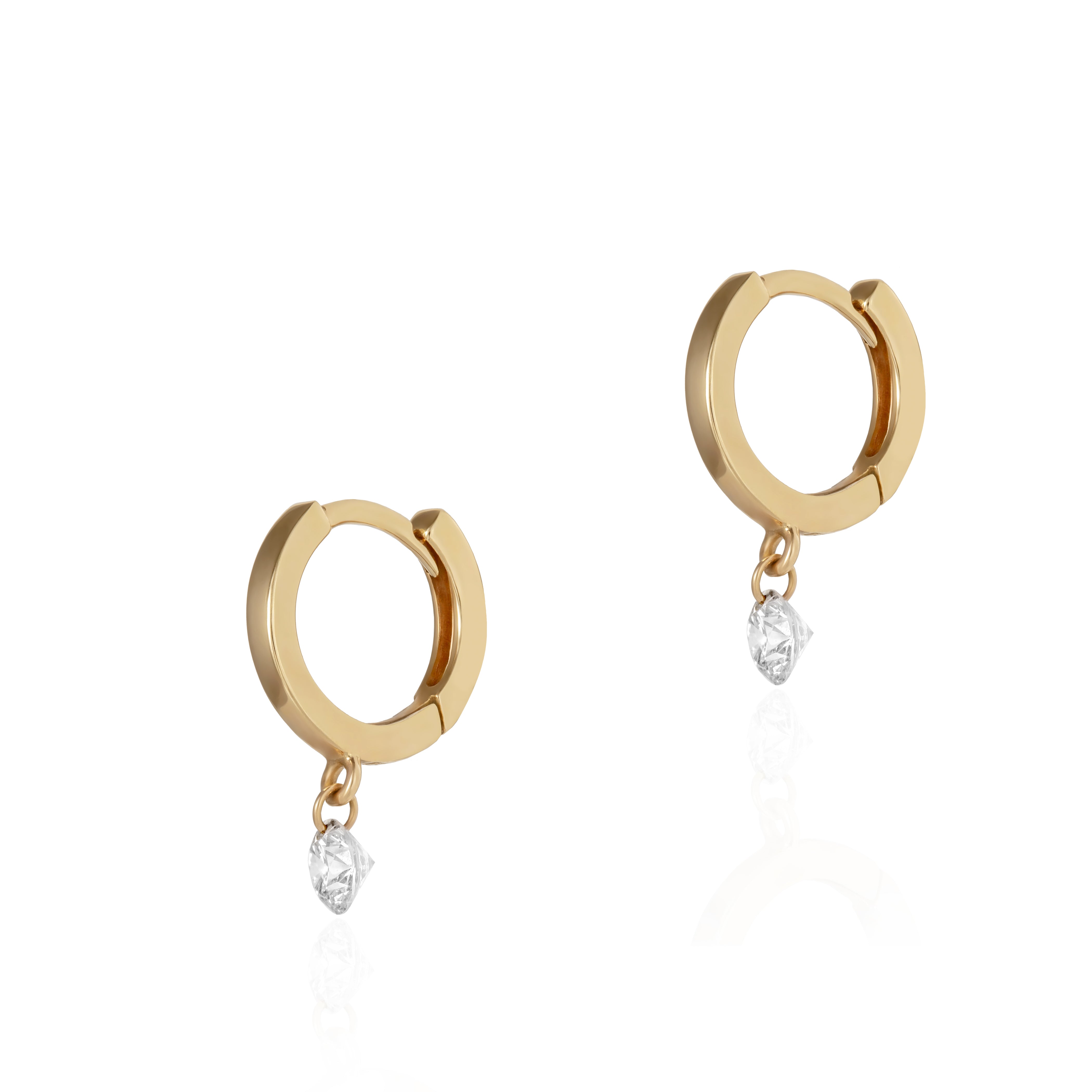 VIRGIN DIAMOND HOOPS