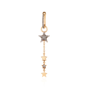 DANGLING STAR HOOP