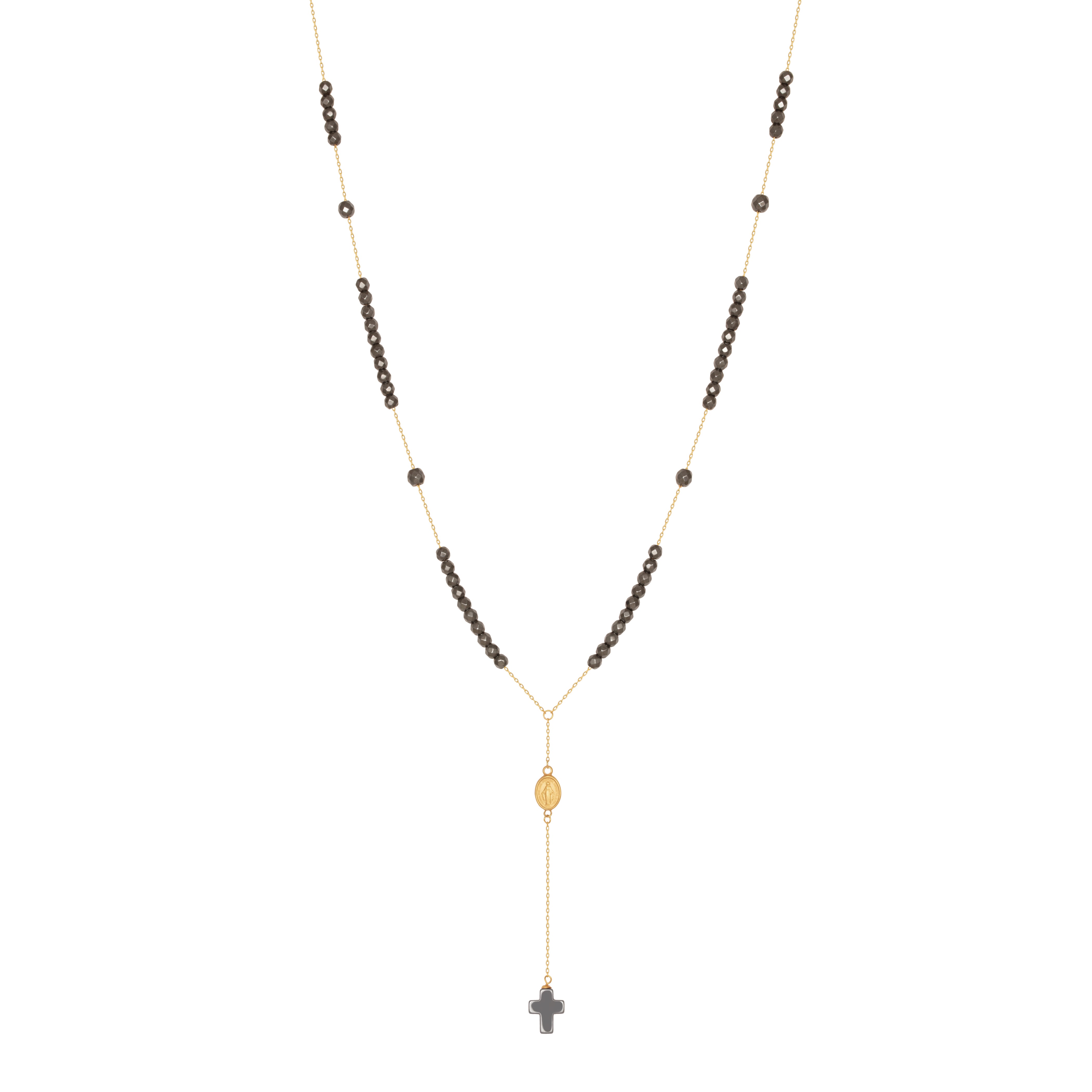 HEMATITE ROSARY