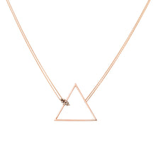 Load image into Gallery viewer, TRIANGLE DOT NECKLACE
