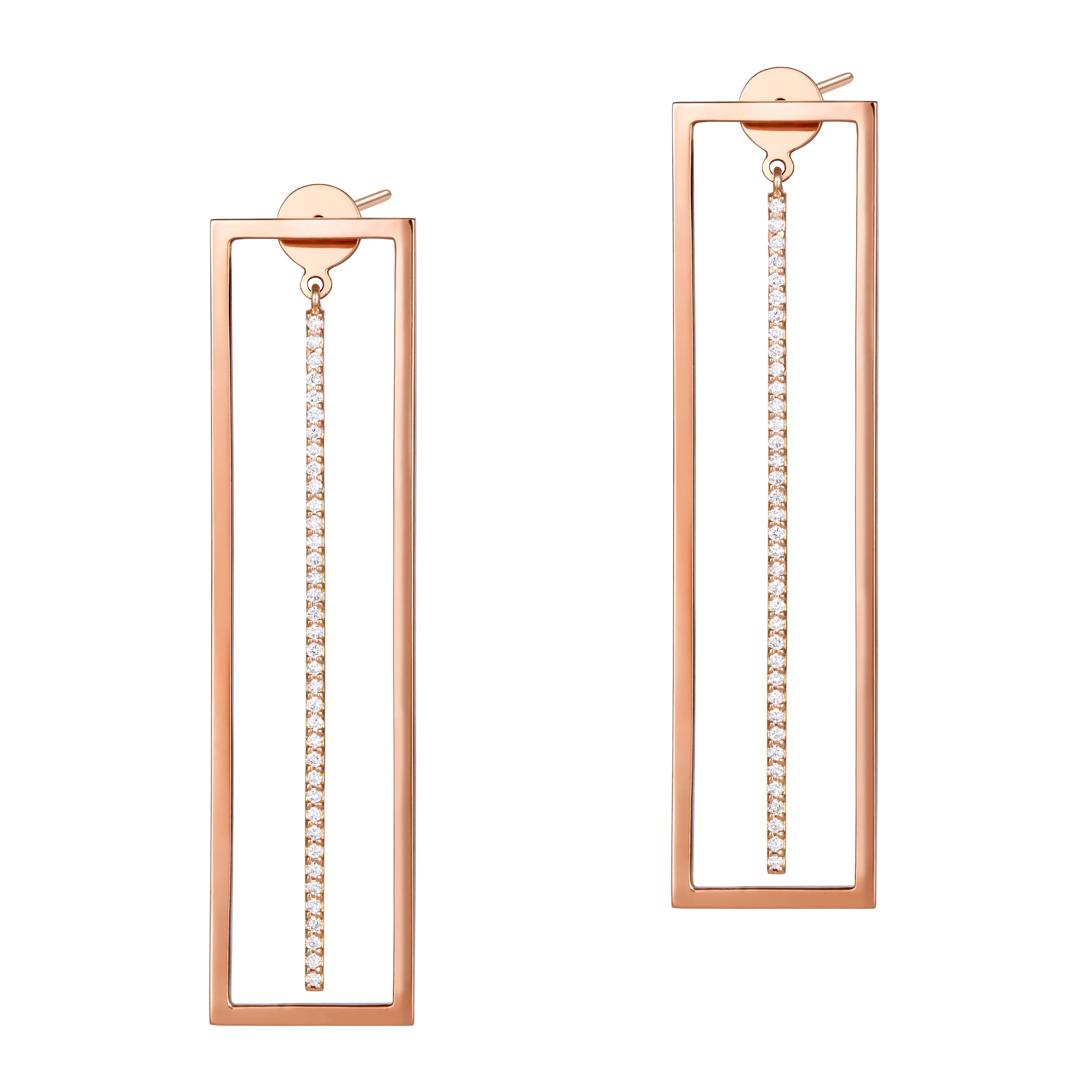 STRAIGHT LINE EARRINGS